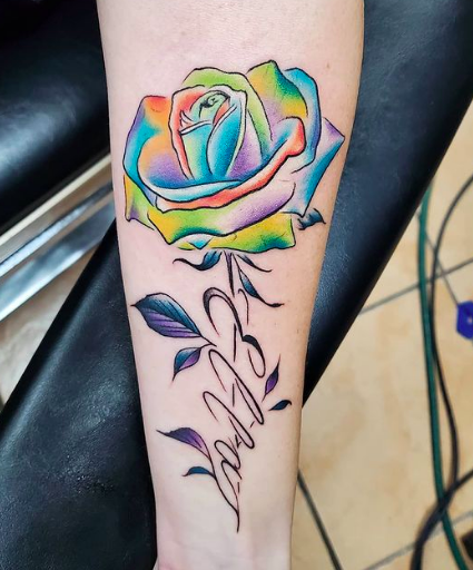 Nick Trammel - Watercolor Rose